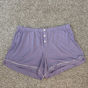 Soma Cool Nights Light Purple Shorts